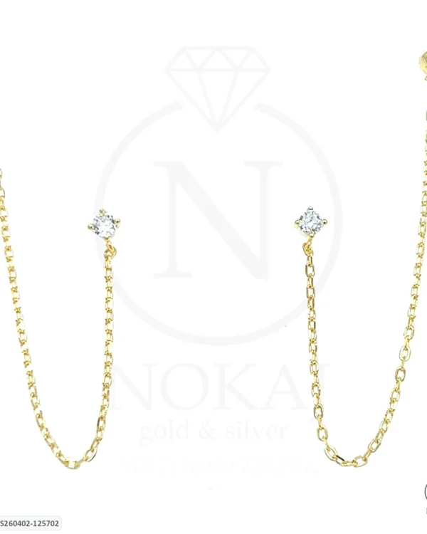 SREBRNE NAUŠNICE S CIRKONIMA (S260402-125702)