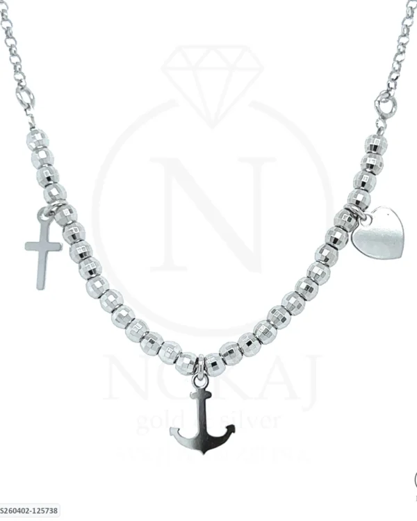 SREBRNA OGRLICA S CIRKONIMA - SRCE (S260402-125738)