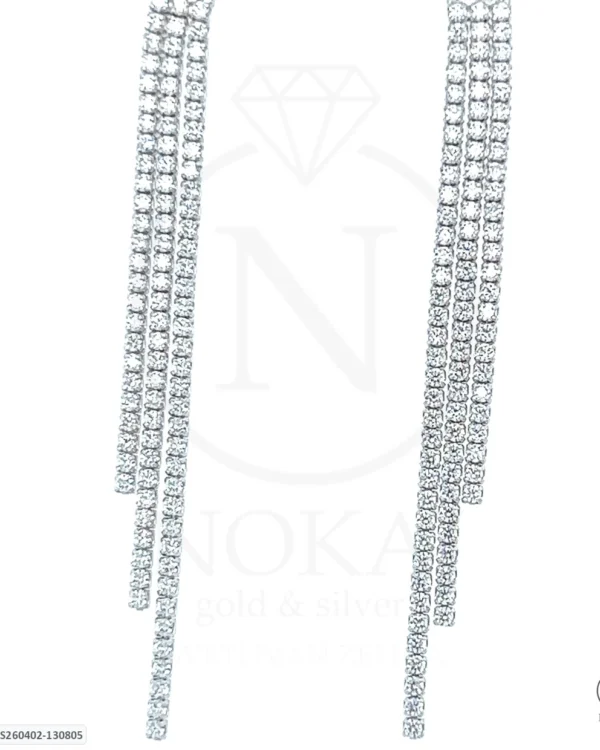 SREBRNE NAUŠNICE S CIRKONIMA (S260402-130805)