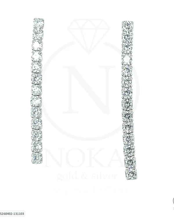SREBRNE NAUŠNICE S CIRKONIMA (S260402-131103)