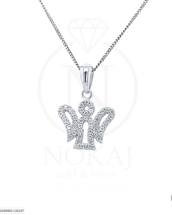 SREBRNA OGRLICA S CIRKONIMA - ANĐEO (S260402-133147)