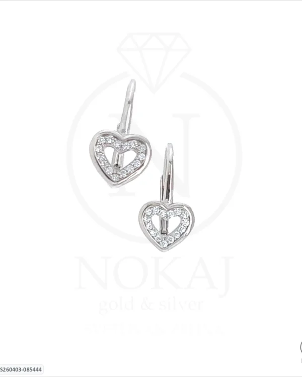 SREBRNE NAUŠNICE - SRCE (S260403-085444)