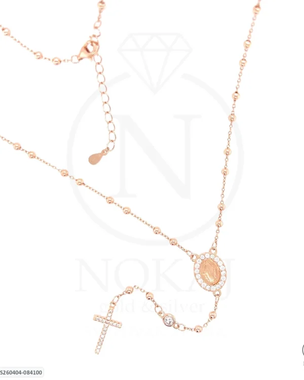 SREBRNA OGRLICA S CIRKONIMA - KRUNICA (S260404-084100)