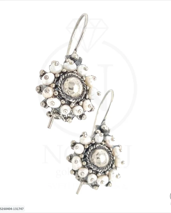SREBRNE NAUŠNICE S BISERIMA - HRVATSKI TRADICIJSKI NAKIT (S260404-131747)