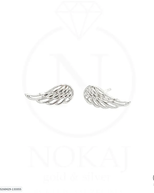 SREBRNE NAUŠNICE S CIRKONOM - ANĐELOVA KRILA (S260429-133355)