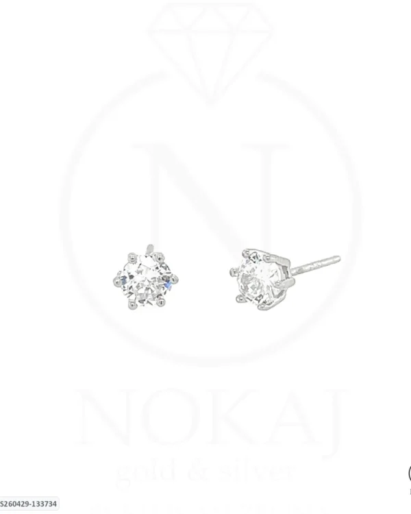 SREBRNE NAUŠNICE S CIRKONOM (S260429-133734)