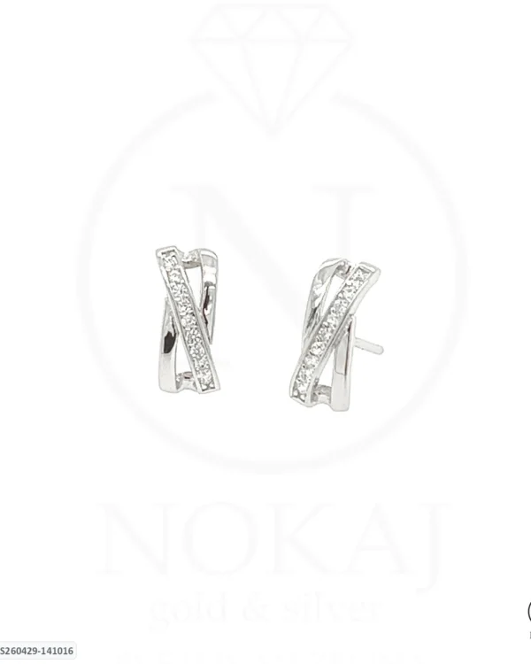 SREBRNE NAUŠNICE S CIRKONIMA (S260429-141016)