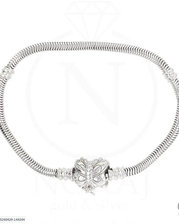 SREBRNA NARUKVICA S CIRKONIMA - LEPTIR (S260429-144244)