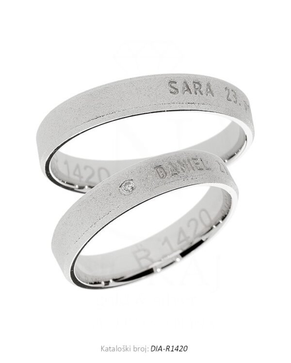 VJENČANO PRSTENJE – SVAKODNEVNA DOZA INSPIRACIJE (S DIJAMANTOM)