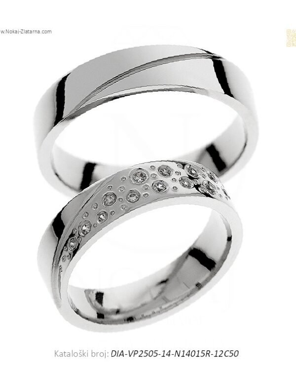 VJENČANO PRSTENJE – DISKRETNA NOTA LUKSUZA (S DIJAMANTIMA)