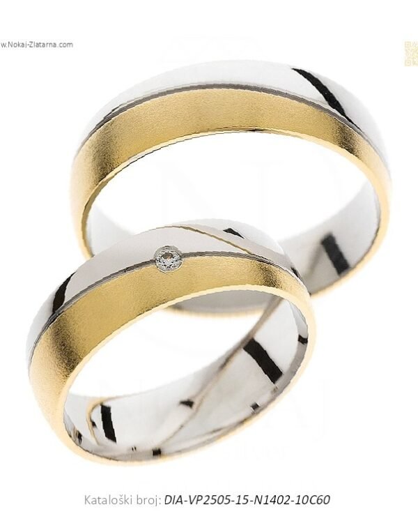 VJENČANO PRSTENJE – DISKRETNA NOTA LUKSUZA S DIJAMANTOM