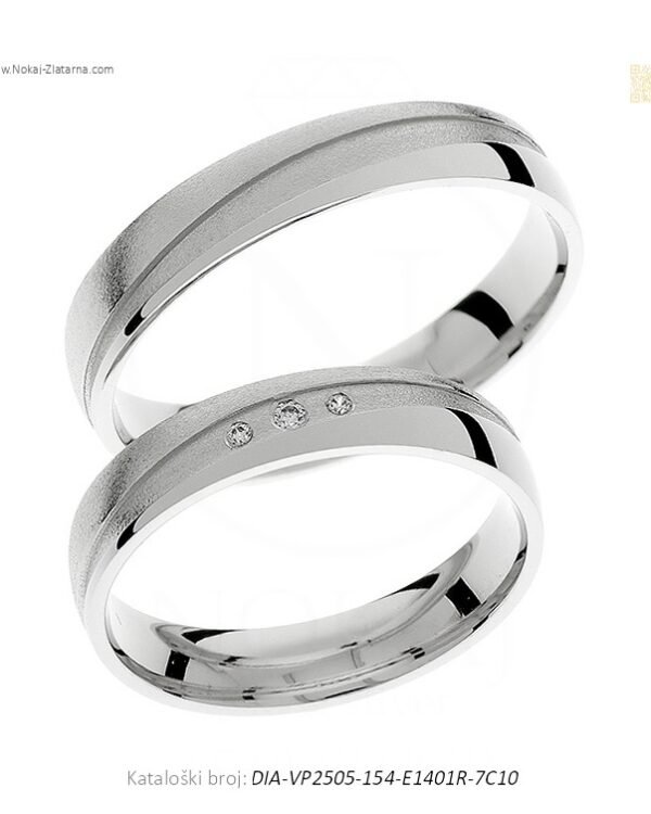 VJENČANO PRSTENJE – NEUPADLJIV LUKSUZ (S DIJAMANTIMA)