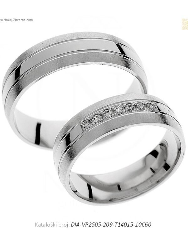 VJENČANO PRSTENJE TRIO – TRI SUPTILNA SLOJA, BESKONAČNO MNOGO ZNAČENJA. (S DIJAMANTIMA)