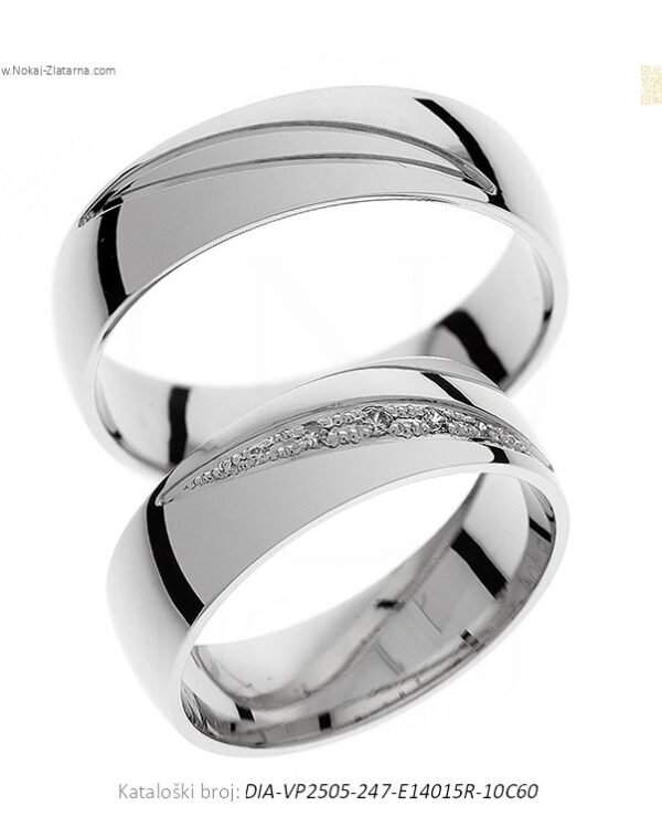 VJENČANO PRSTENJE – DISKRETNA, A UPEČATLJIVA SIMBOLIKA (S DIJAMANTIMA)