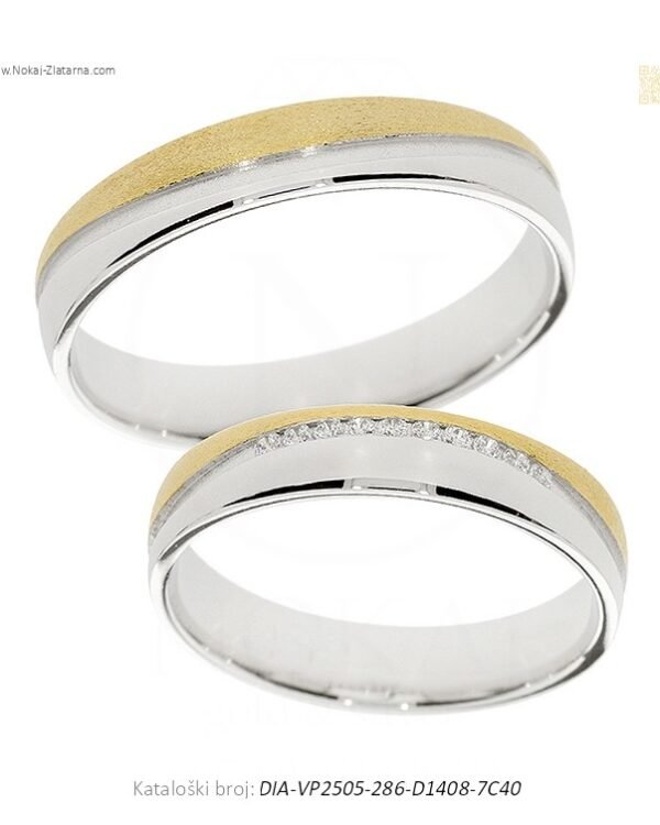 VJENČANO PRSTENJE DUOHARMONIJA – JEDNOSTAVNO, A POSEBNO (S DIJAMANTIMA)