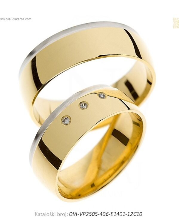 VJENČANO PRSTENJE – ODA ČISTOĆI DIZAJNA (S DIJAMANTIMA)