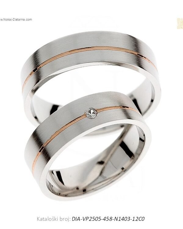 VJENČANO PRSTENJE – ISTINSKI ZNAK PREDANOSTI (S DIJAMANTOM)