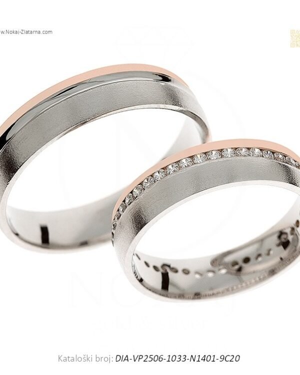 VJENČANO PRSTENJE – JEDNOSTAVNOST KOJA ODUŠEVLJAVA (S DIJAMANTIMA)