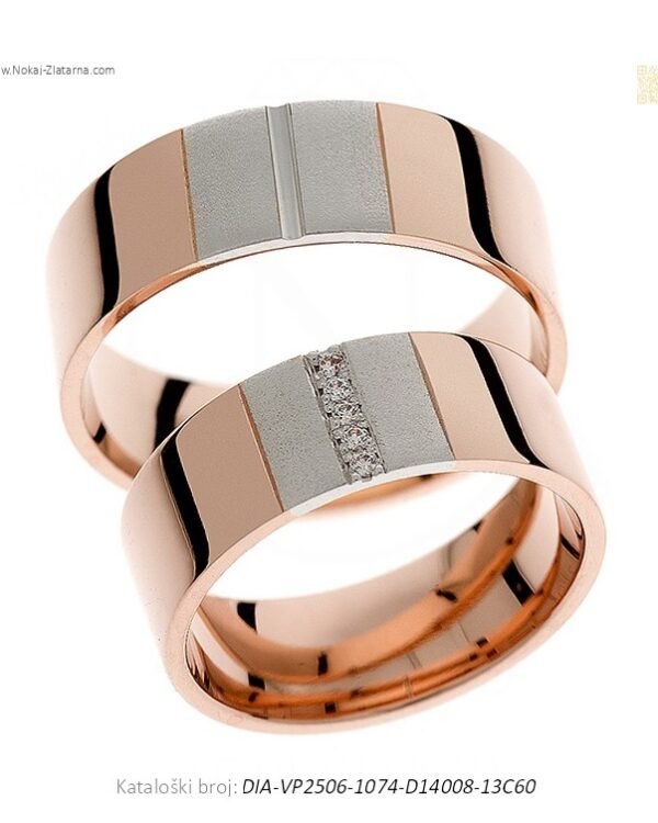 VJENČANO PRSTENJE DUOHARMONIJA – DVA GLASA U JEDNOJ MELODIJI (S DIJAMANTIMA)