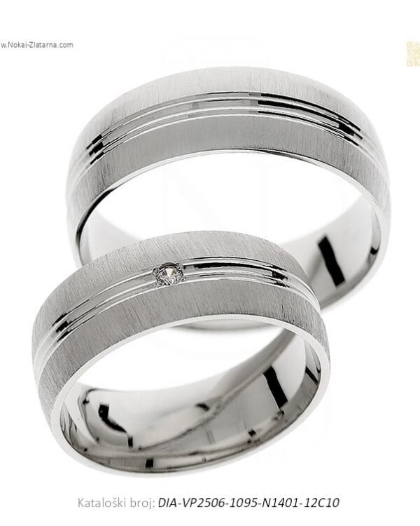 VJENČANO PRSTENJE – TIHI SVJEDOK VAŠE LJUBAVI (S DIJAMANTOM)