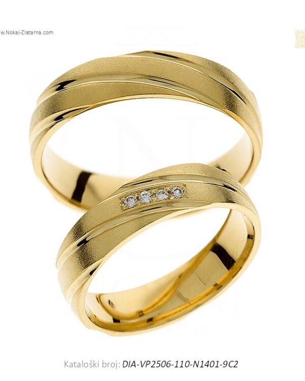 VJENČANO PRSTENJE – SIMBOL TRAJNE LJUBAVI (S DIJAMANTIMA)