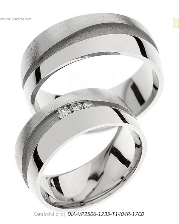 VJENČANO PRSTENJE TRIO – TROSTRUKA DEFINICIJA LJEPOTE (S DIJAMANTIMA)