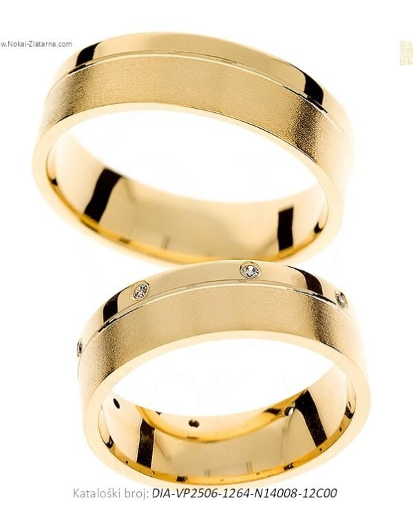 VJENČANO PRSTENJE – ODRAZ NJEŽNOSTI I SNAGE (S DIJAMANTIMA)
