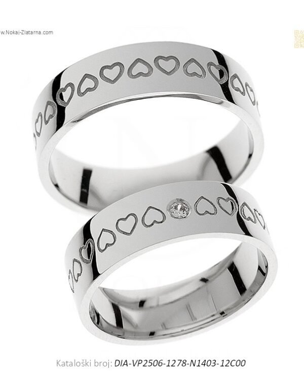 VJENČANO PRSTENJE – ELEGANCIJA KOJA SE PAMTI (S DIJAMANTOM)