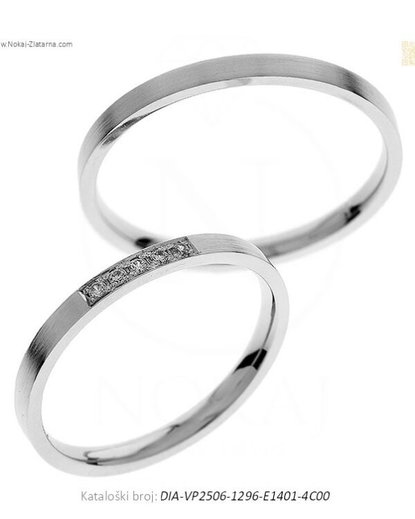 VJENČANO PRSTENJE – OBLIKOVANO ZA MINIMALAN DOJAM, MAKSIMALAN ZNAČAJ (S DIJAMANTIMA)