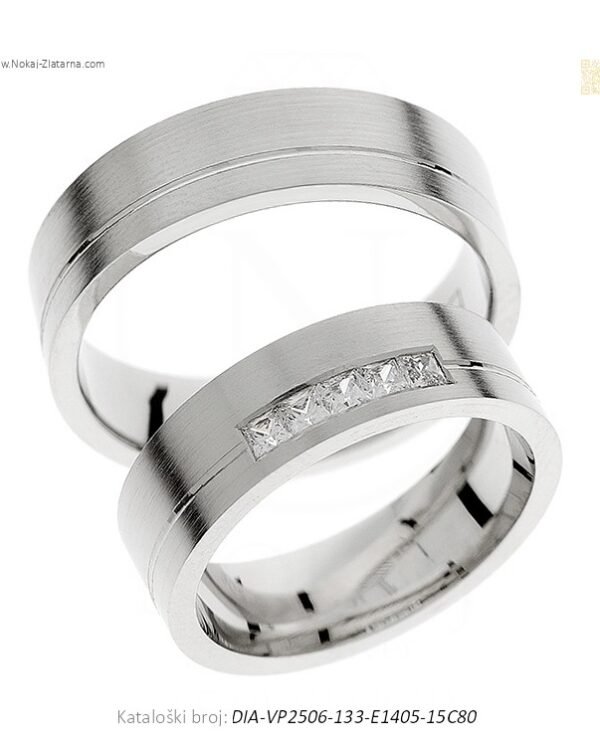 VJENČANO PRSTENJE – NEUPADLJIV LUKSUZ (S DIJAMANTIMA)