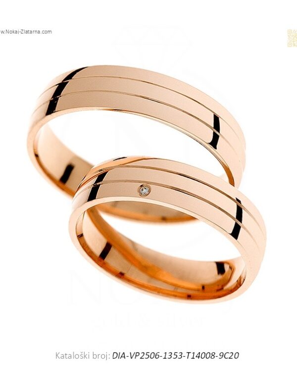 VJENČANO PRSTENJE TRIO – TRI ISPREPLETENE PRIČE, JEDNO ZAJEDNIŠTVO (S DIJAMANTOM)