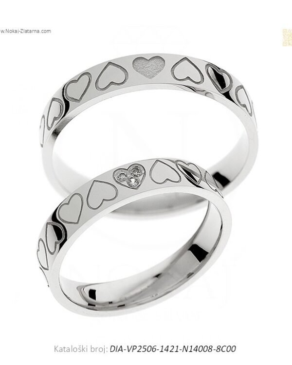 VJENČANO PRSTENJE – LIJEPA SIMBOLIKA SVAKOG POGLEDA (S DIJAMANTIMA)