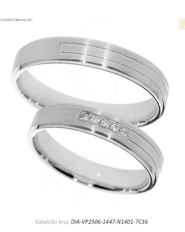 VJENČANO PRSTENJE – SPOJ TRADICIJE I MODERNOG STILA (S DIJAMANTIMA)