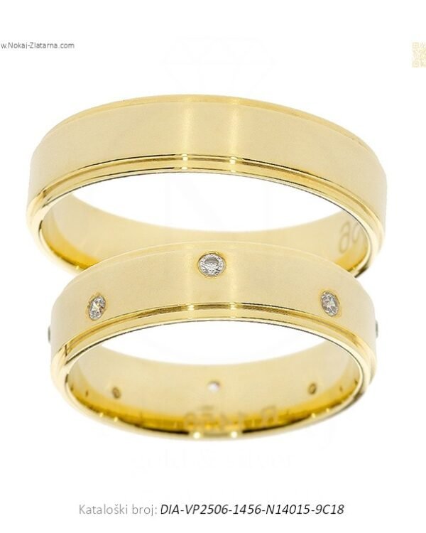 VJENČANO PRSTENJE – SVJEDOK VAŠE LJUBAVI (S DIJAMANTIMA)
