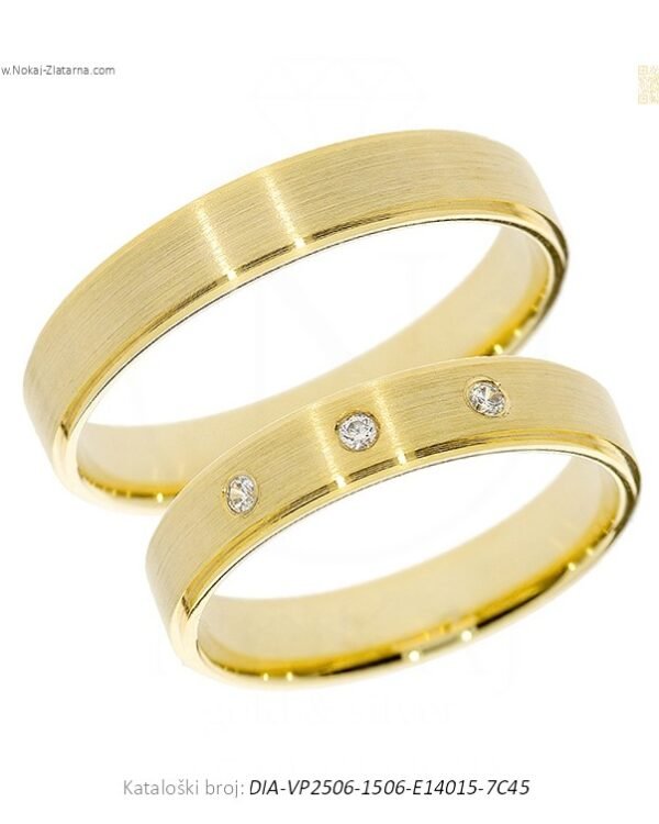 VJENČANO PRSTENJE – JEDNOSTAVNA LJEPOTA(S DIJAMANTIMA)