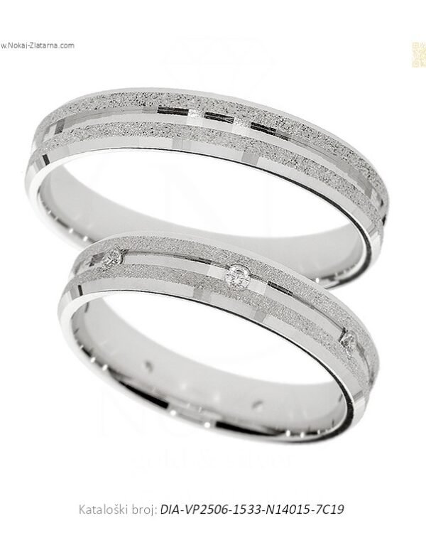 VJENČANO PRSTENJE – FORMALNA LJEPOTA U SVAKOM DETALJU (S DIJAMANTIMA)