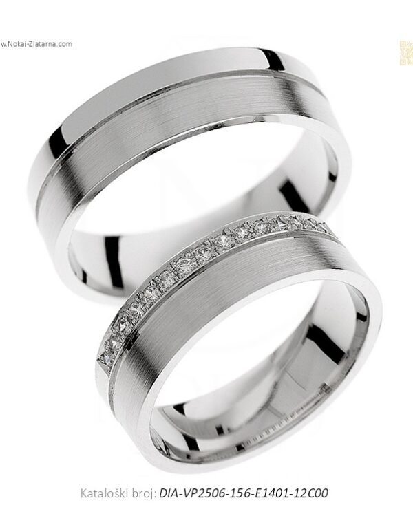 VJENČANO PRSTENJE – MODERAN I ODMJEREN STIL (S DIJAMANTIMA)