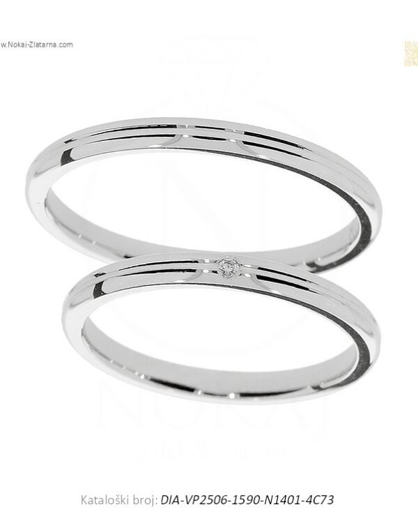 VJENČANO PRSTENJE – ČVRSTA OSNOVA ZA NOVI POČETAK (S DIJAMANTOM)