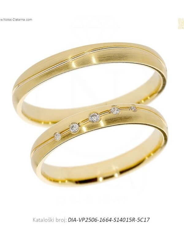 VJENČANO PRSTENJE SOLOLINIJA – KADA MINIMALIZAM POSTAJE SIMBOL VEZE (S DIJAMANTIMA)