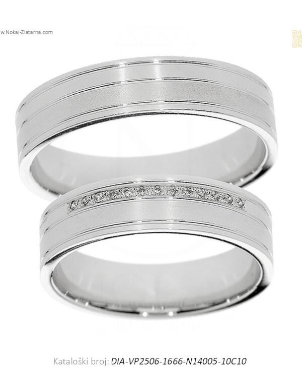 VJENČANO PRSTENJE – ELEGANTAN PRATITELJ UZ SVAKU PRIGODU (S DIJAMANTIMA)