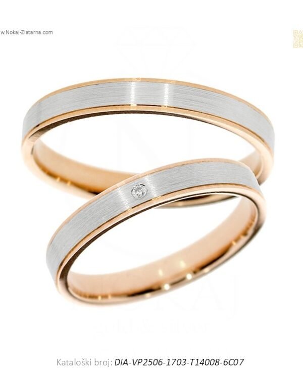 VJENČANO PRSTENJE TRIO – TRI PUTA POSEBNIJI IZBOR (S DIJAMANTOM)