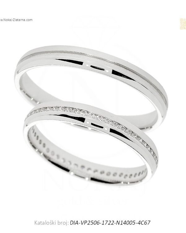 VJENČANO PRSTENJE – DODIR LUKSUZA U SVAKODNEVICI (S DIJAMANTIMA)