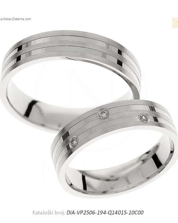 VJENČANO PRSTENJE QUINTO – PETOROSTRUKI DODIR TRADICIJE I SUVREMENOG DIZAJNA (S DIJAMANTIMA)