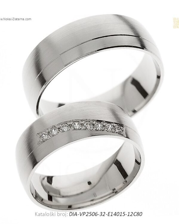 VJENČANO PRSTENJE – BEZVREMENSKA PROFINJENOST (S DIJAMANTIMA)