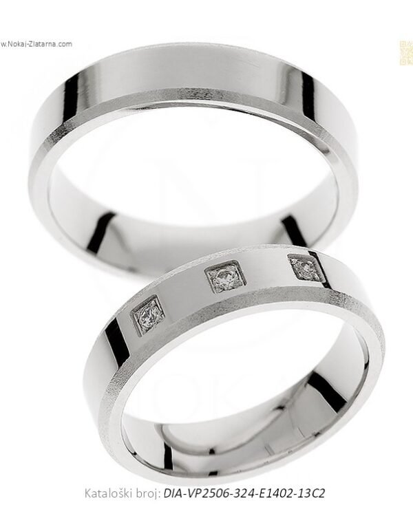 VJENČANO PRSTENJE – PROFINJENA NENAMETLJIVOST (S DIJAMANTIMA)