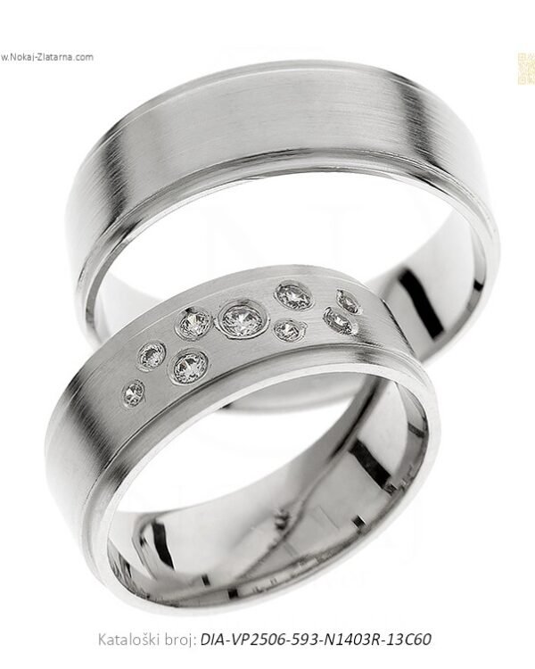 VJENČANO PRSTENJE – DODIR LUKSUZA U SVAKODNEVICI (S DIJAMANTIMA)