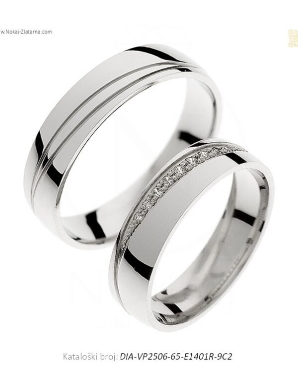 VJENČANO PRSTENJE – BEZVREMENSKA PROFINJENOST (S DIJAMANTIMA)