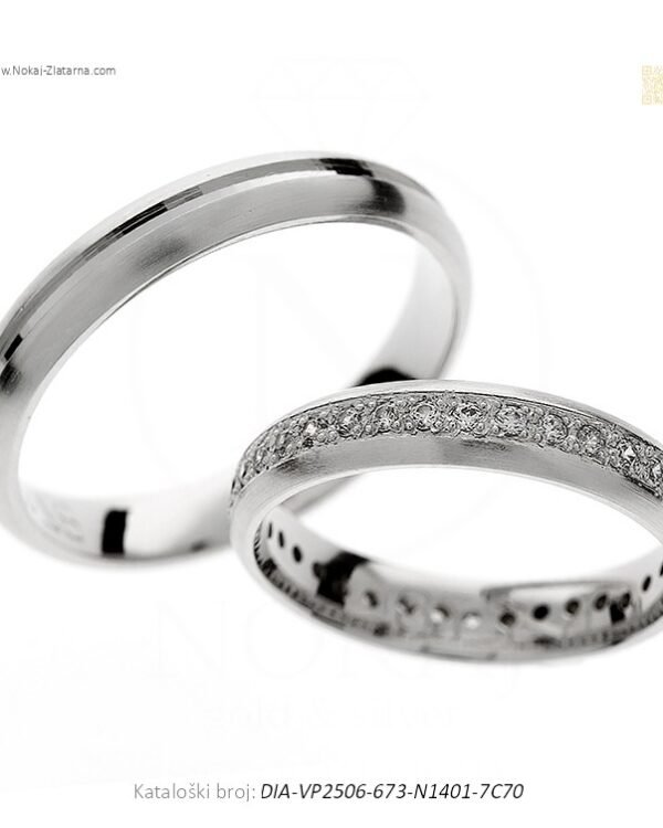 VJENČANO PRSTENJE – DODIR LUKSUZA U SVAKODNEVICI (S DIJAMANTIMA)