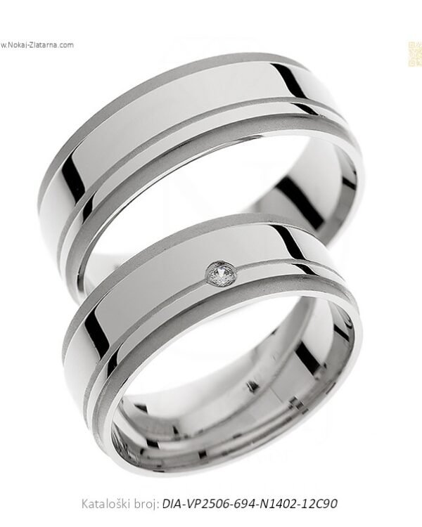 VJENČANO PRSTENJE – TRAJNA USPOMENA NA POSEBAN TRENUTAK (S DIJAMANTOM)