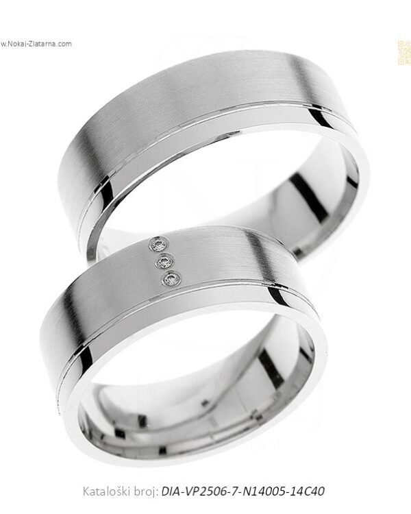 VJENČANO PRSTENJE – ČISTOĆA IZRAŽAJA ZA VAŽNE MOMENTE (S DIJAMANTIMA)